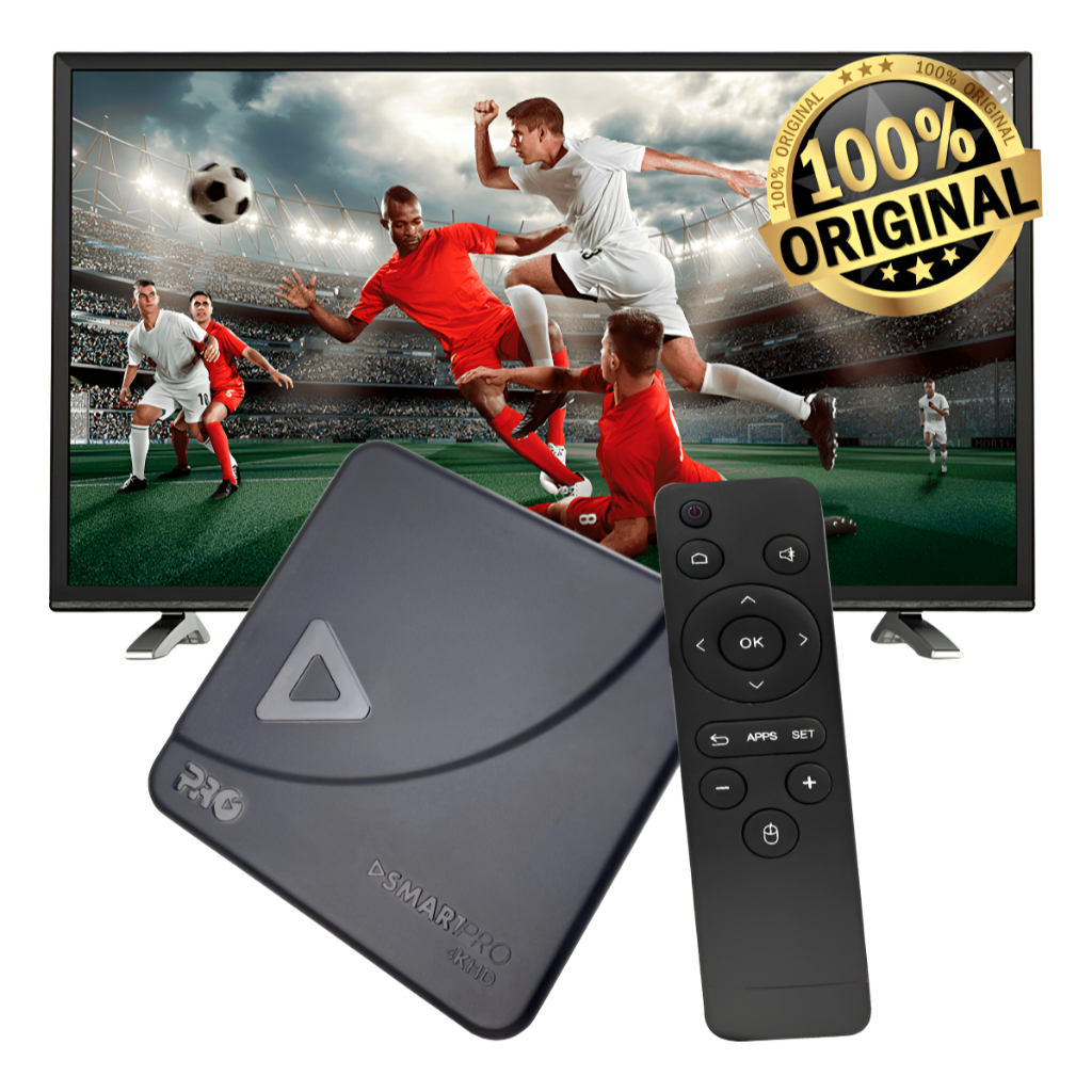 Imagem SmartPRO 4K HD Streaming player Transforma sua TV em Smart TV Proeletronic