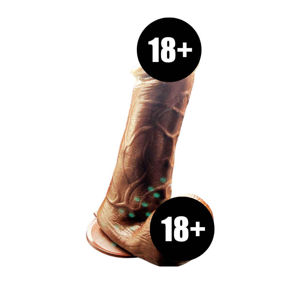 Penis de Borracha Ventosa Negro 17,5cm 4,5cm Pinto Rola Grande Sex Shop