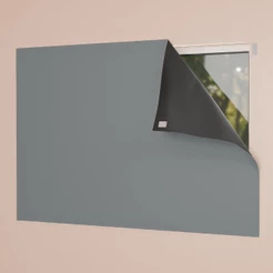 Cortina Painel Blackout Com Velcro Autocolante PVC Sala Quarto Cozinha