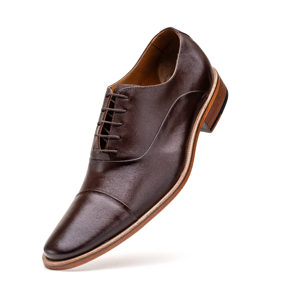 Sapato Social Masculino Couro Legítimo Confortável Elegante Clássico Trabalho Festa