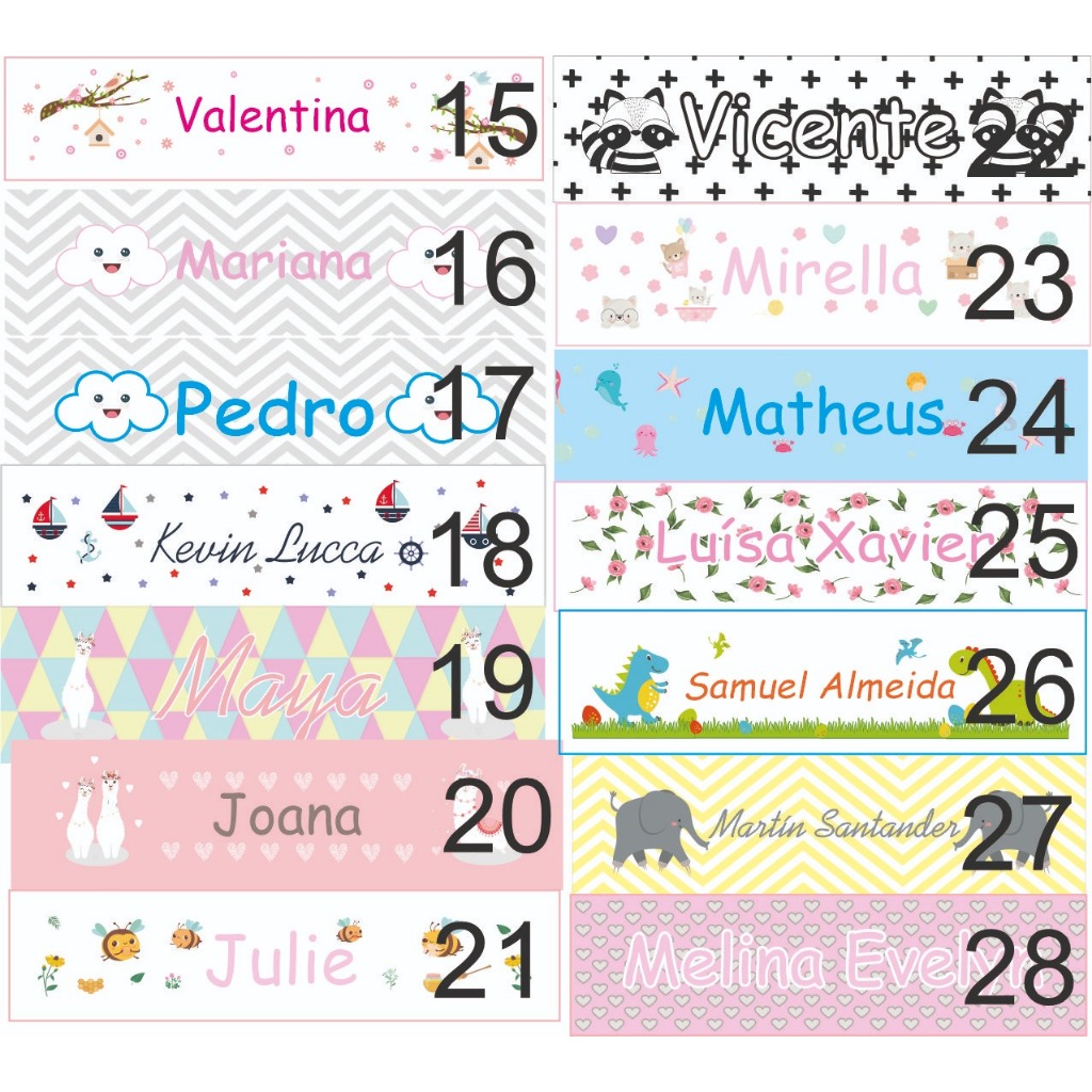 Kit saquinhos para creche / necesaire / roupa suja / roupa limpa / higiene bucal