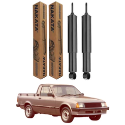 PAR AMORTECEDOR TRASEIRO CHEVY 500 1983 A 1995 NAKATA