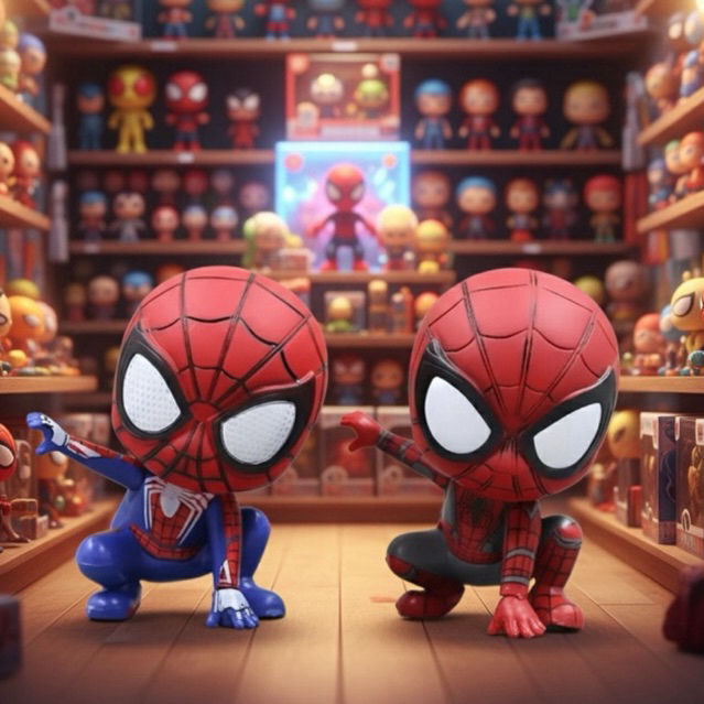 8cm Nova marvel vingadores figura homem aranha bonito figura de ação decoração