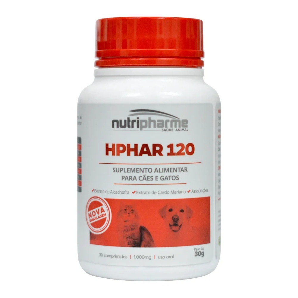 HPhar 120 Suplemento c/ 30 Comprimidos