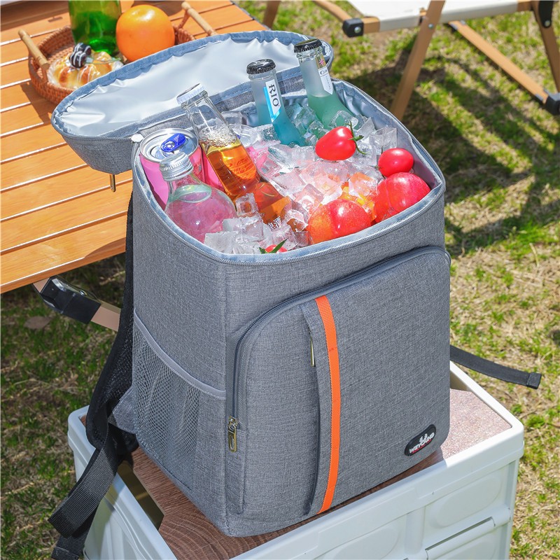 Bolsa Mochila Termica Feminina Masculina Isopor Para Por Cerveja Drinks Bebida Gelada Marmita