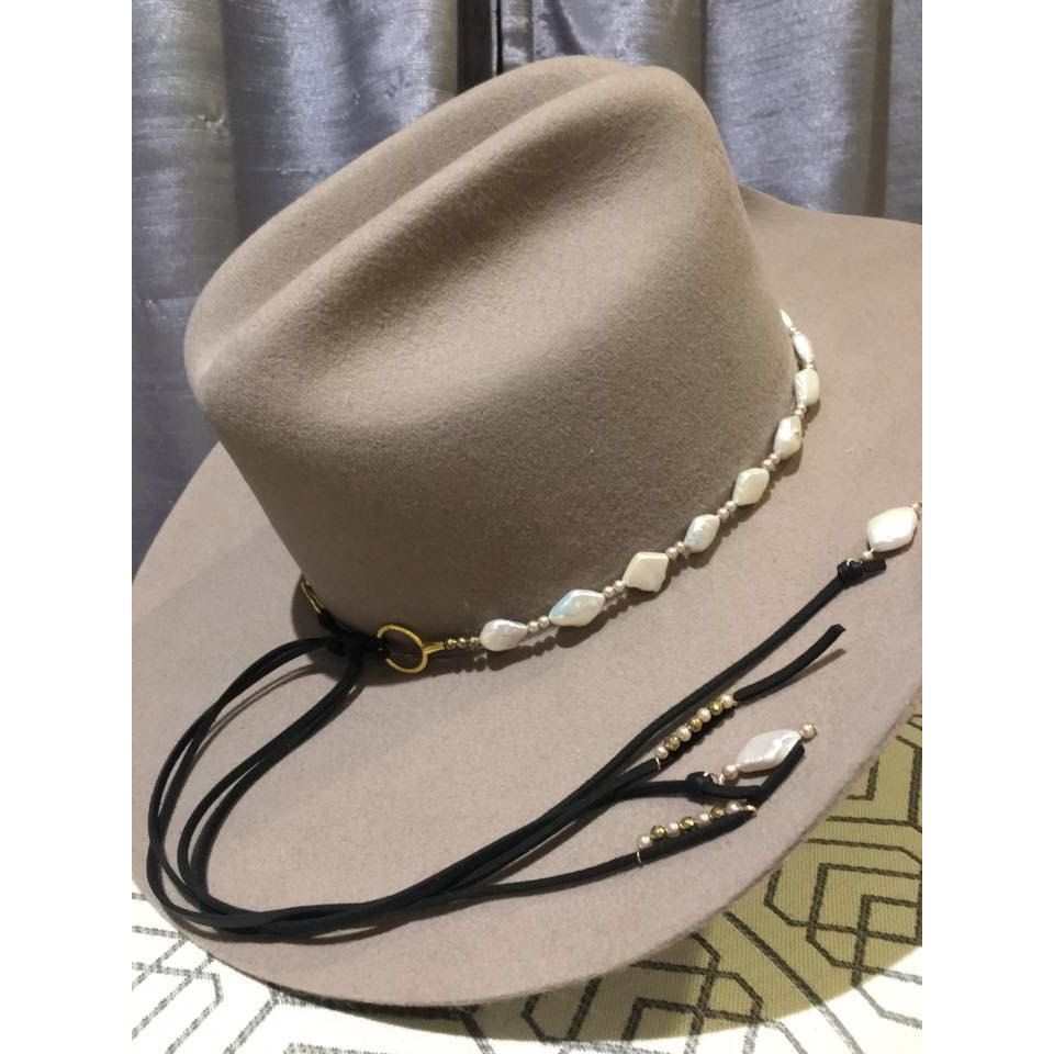 Bandinha de Chapéu Country Cowgirl Feminino Delicado