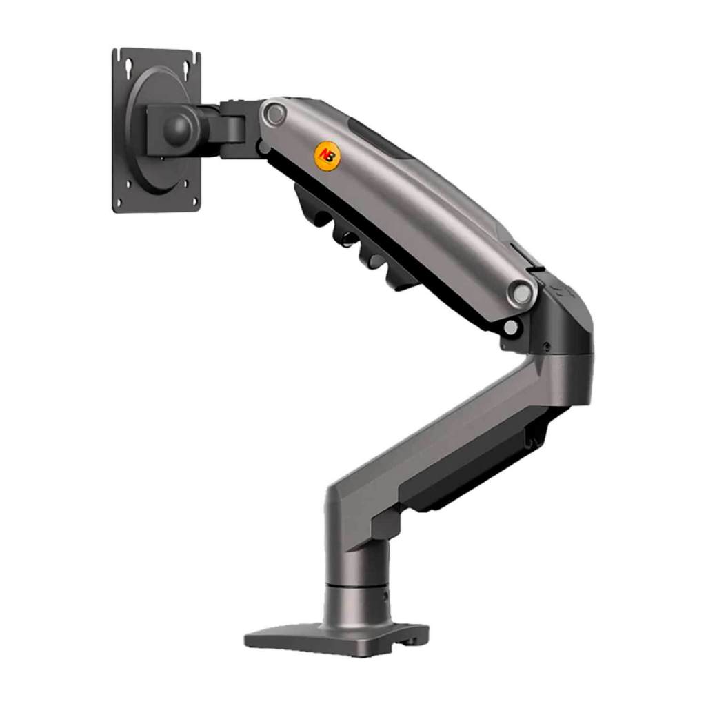 Suporte North Bayou NB F80 Mesa P/ TV/Monitor 17 a 30" Pistão a Gás em Oferta na Shopee