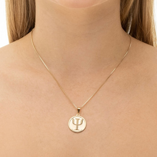 Colar Psicologia Profissão Folheado a Ouro 18k Ou Prata 925 em Oferta na Shopee