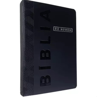 Bíblia Devocional Do Homem - NVI - Capa Luxo Preta em Oferta na Shopee