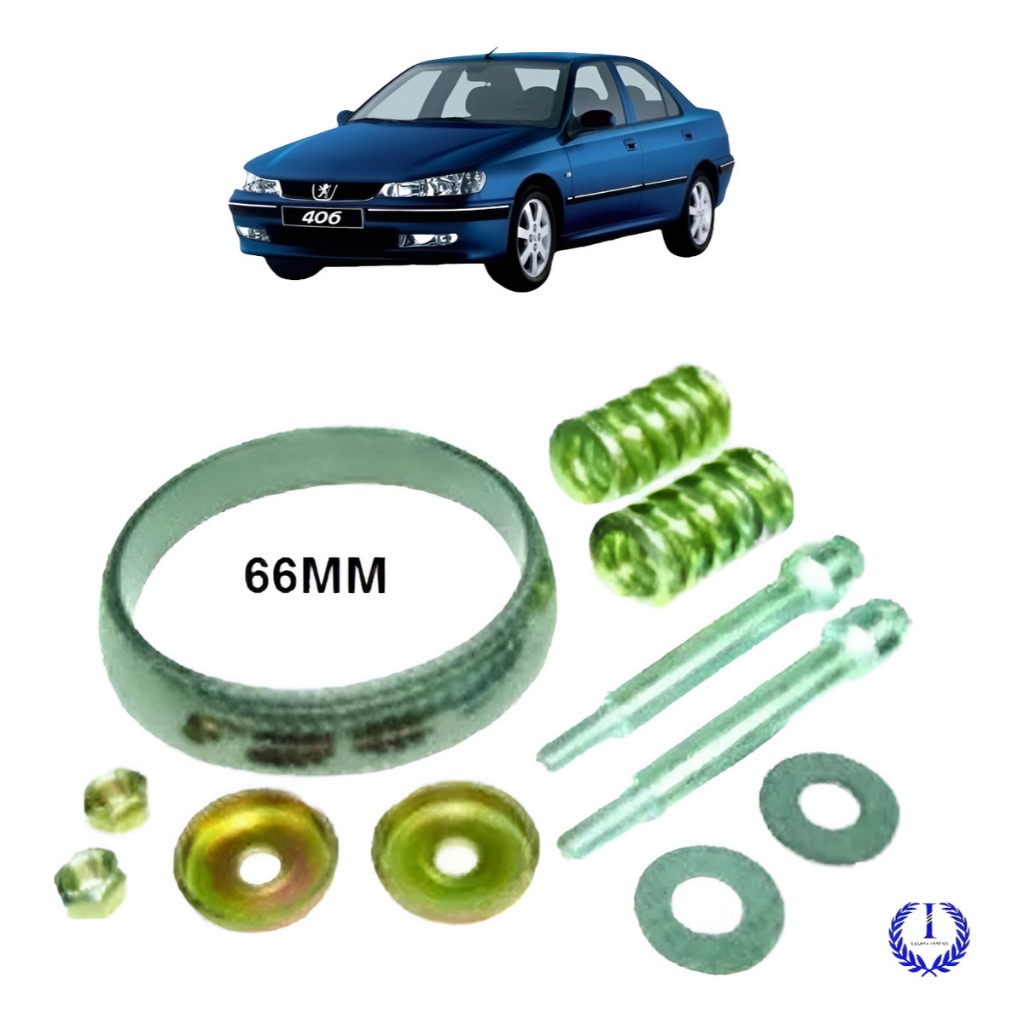 Kit Anel De Vedação Escapamento Peugeot 406 - 2.0 16v