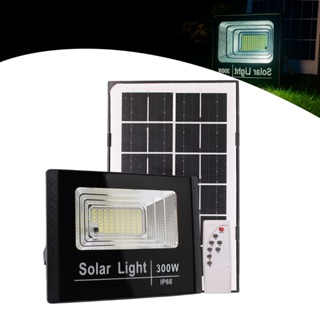 Refletor Placa 300w Bateria Prova Solar Dágua Holofote Led em Oferta na Shopee