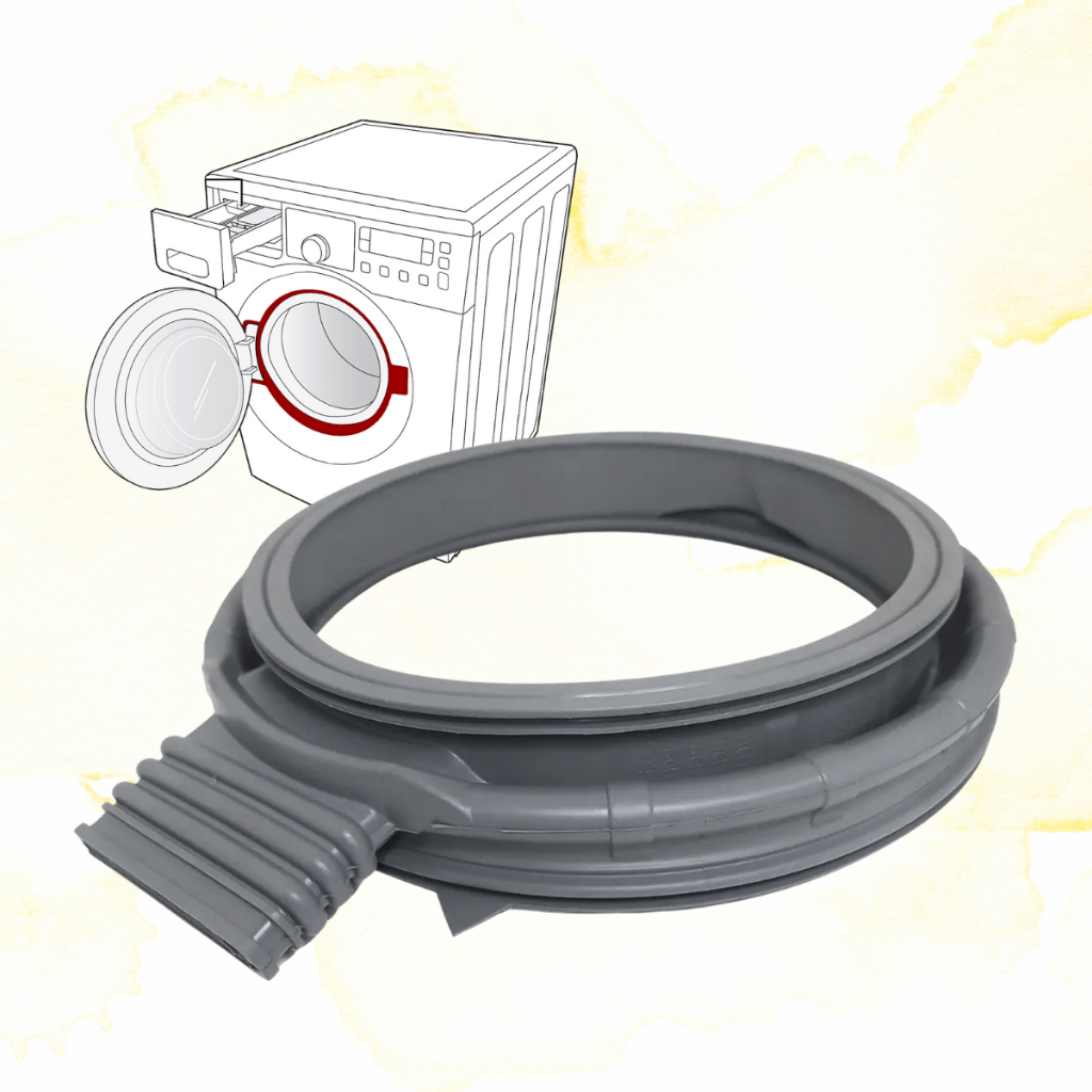 Guarnição Borracha Da Porta Lava E Seca Samsung Wd0854w8 Wd106uhsa - DC64-01827A