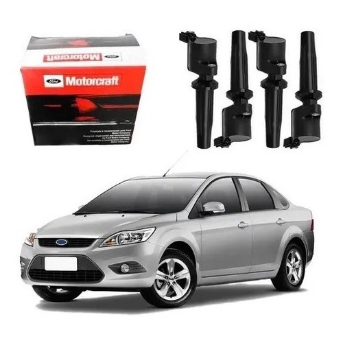 Jogo De Bobinas De Ignição Original Ford Focus 2.0 Duratec em Oferta na Shopee