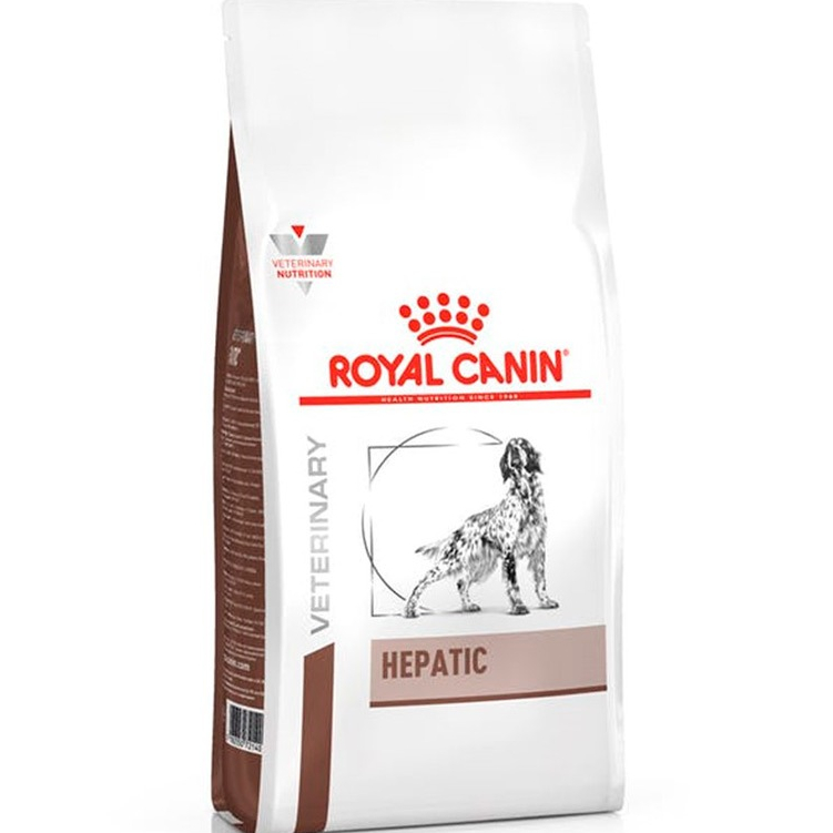 Ração Royal Canin Veterinary Hepatic para Cães Adultos com insuficiência hepática 2Kg