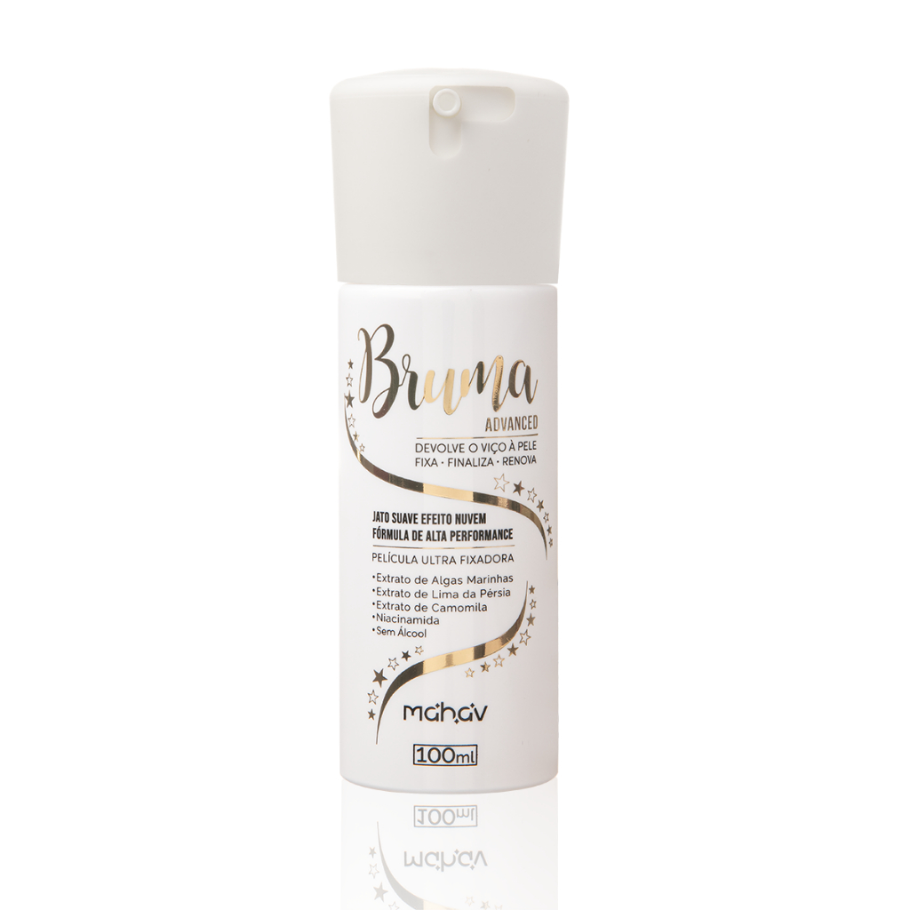 Bruma Fixadora e Secadora Advanced Mahav Spray 100 ml Nova Embalagem em Oferta na Shopee