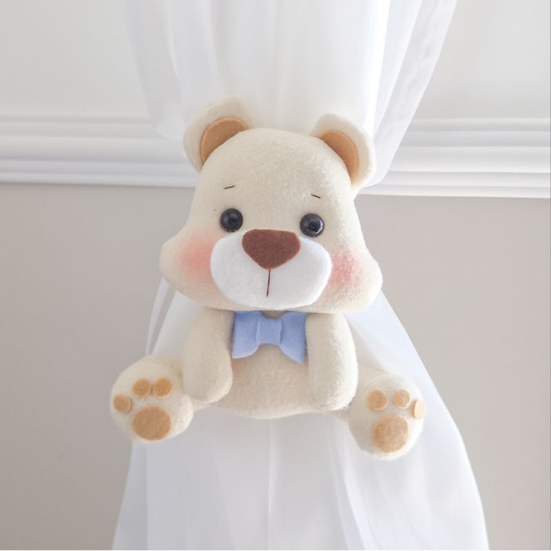 Ursinho Prendedor de Cortina: Onde Comprar | BuscaProdutos