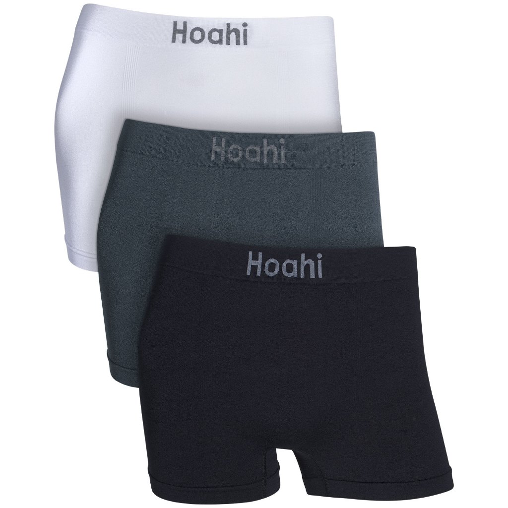 Kit Com 3 Cuecas Boxer Masculina Sem Costura Poliamida Premium Hoahi em Oferta na Shopee