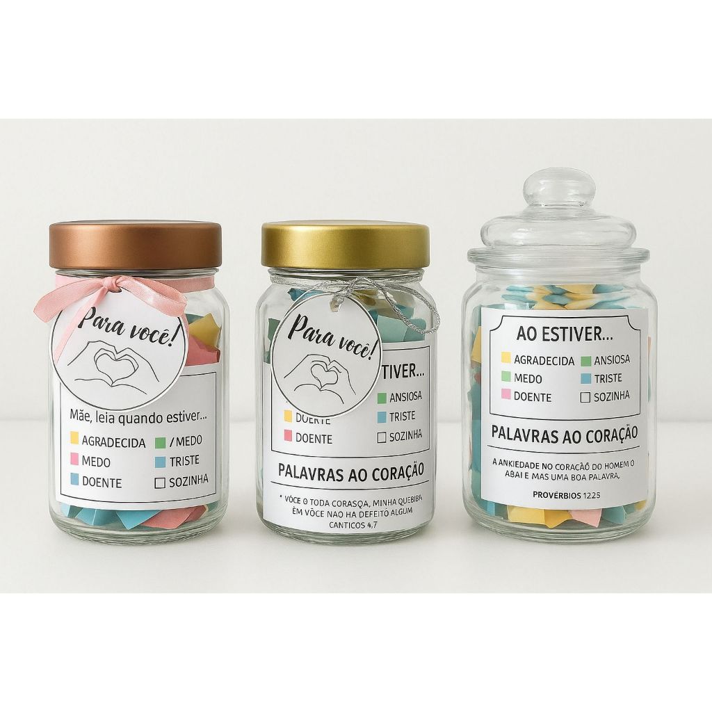 POTINHO PALAVRAS AO CORAÇÃO/ POTINHO DE VERSICULOS/ VERSÍCULOS PARA O DIA/ MENSAGENS BIBLICAS DIARIAS em Oferta na Shopee