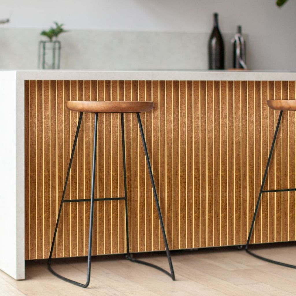 Kit 50 Placas Grandes Ripadas Painel Decorativo em MDF Premium de Alta Qualidade 90x11cm