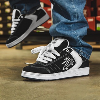 Tênis Qix Unissex Camurça Chorão Lado B | Preto Branco em Oferta na Shopee