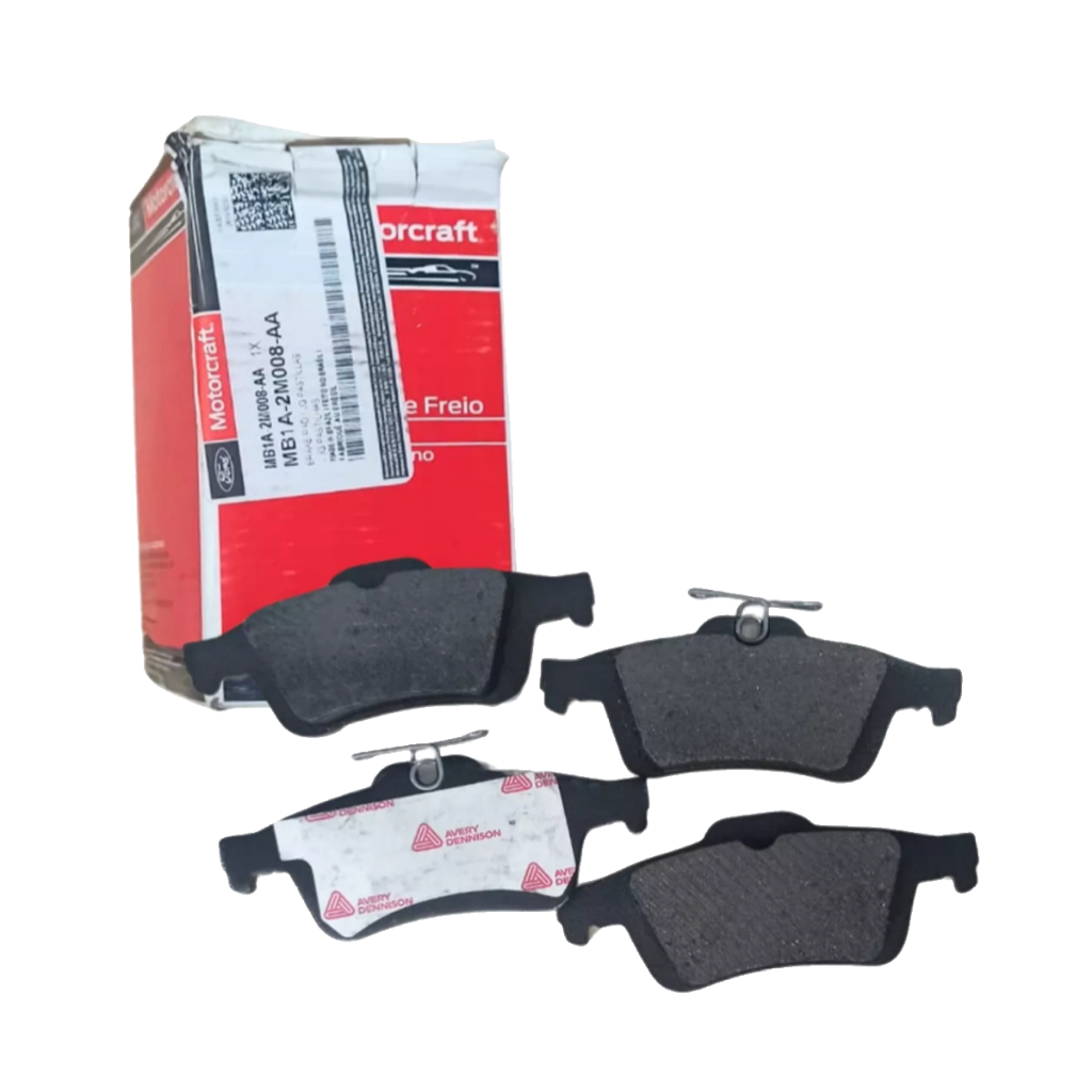 Jogo Pastilha Freio Traseira Ford Focus 2009 a 2019 Motorcraft Original MB1A2M008AA