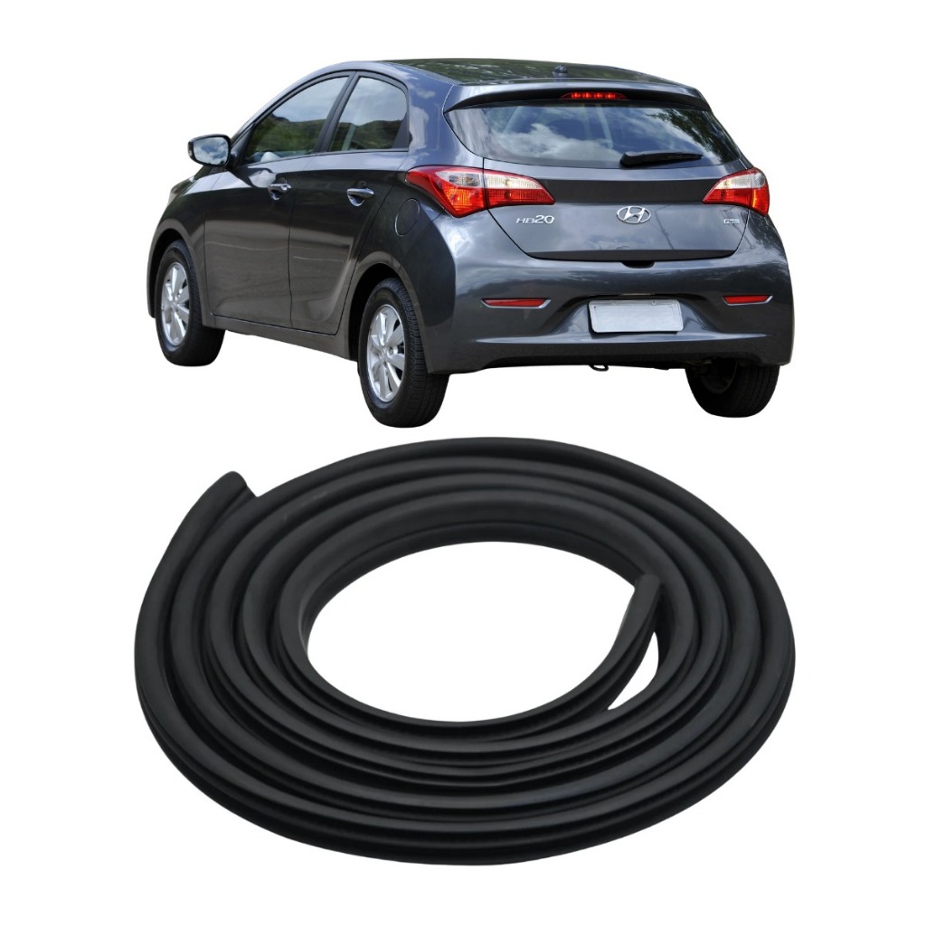 Borracha Porta Hb20 2012 2013 2014 2015 2016 2017 Até 2019 em Oferta na Shopee