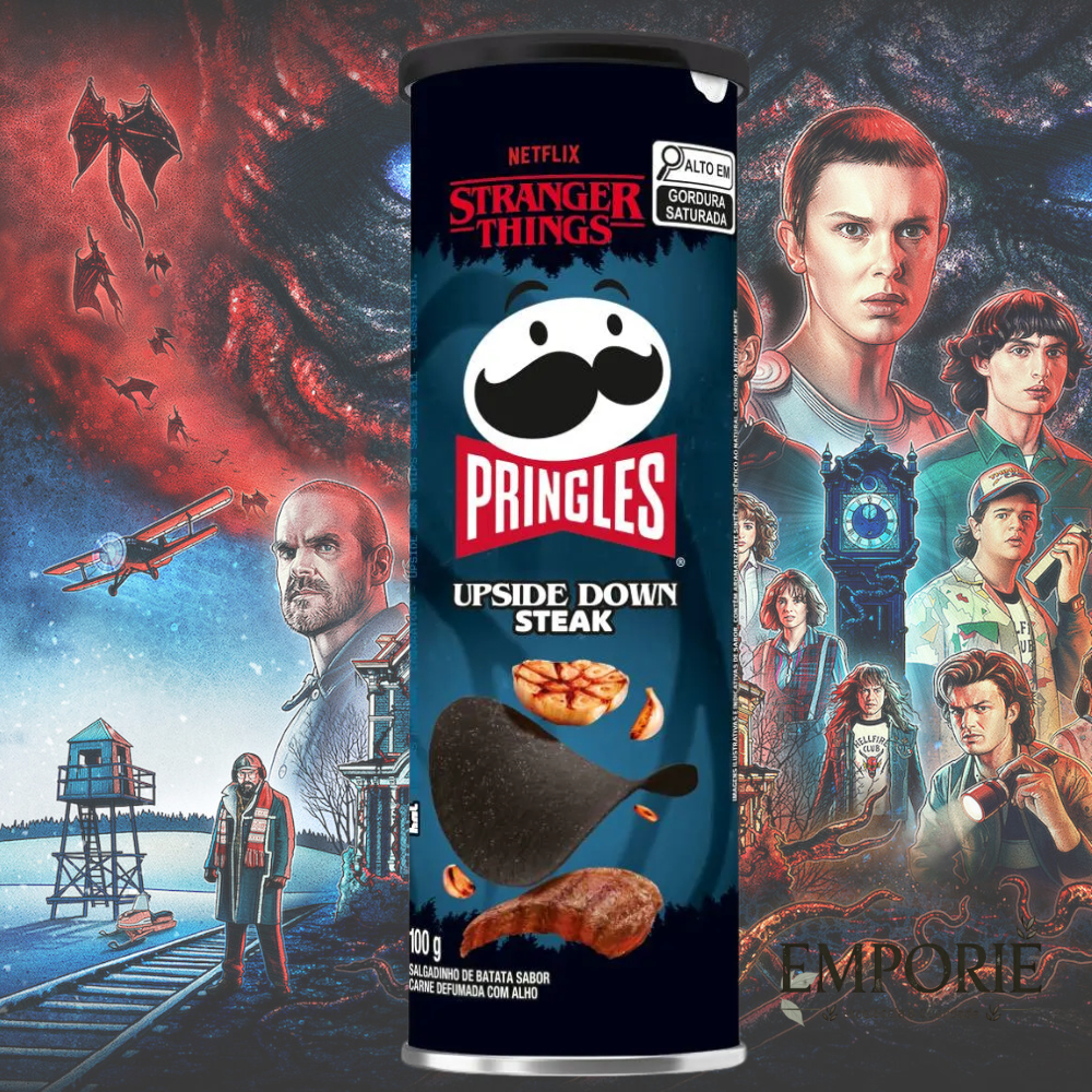 Pringles Netflix Stranger Things Limited Upside Down de 100g cada