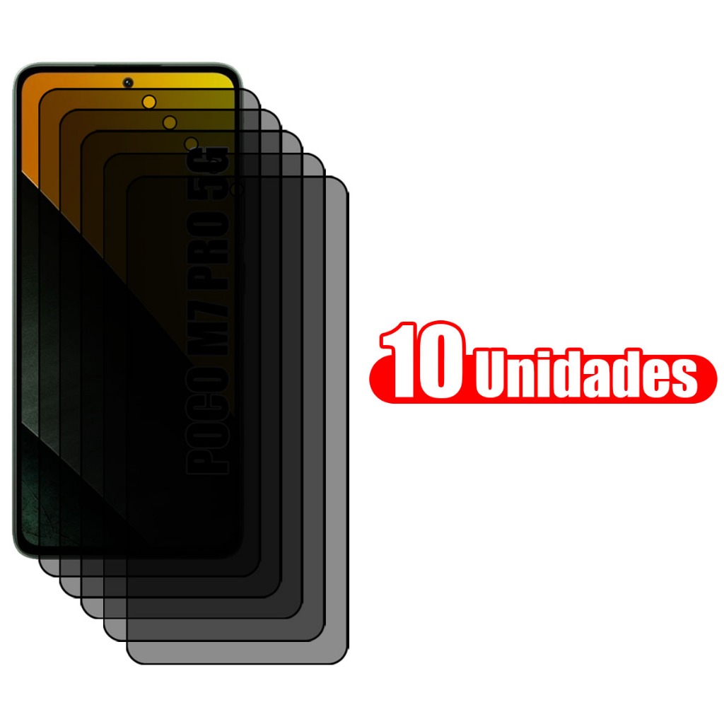 Película de Privacidade 3D Para Xiaomi Poco M7 Pro 5g