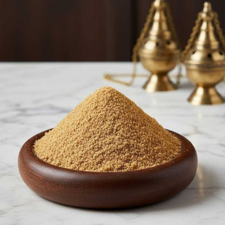 Palo Santo Em Pó 500g, 200g ou 100g Gramas Serragem De Pau Santo Moído Fino Super Resinado em Oferta na Shopee