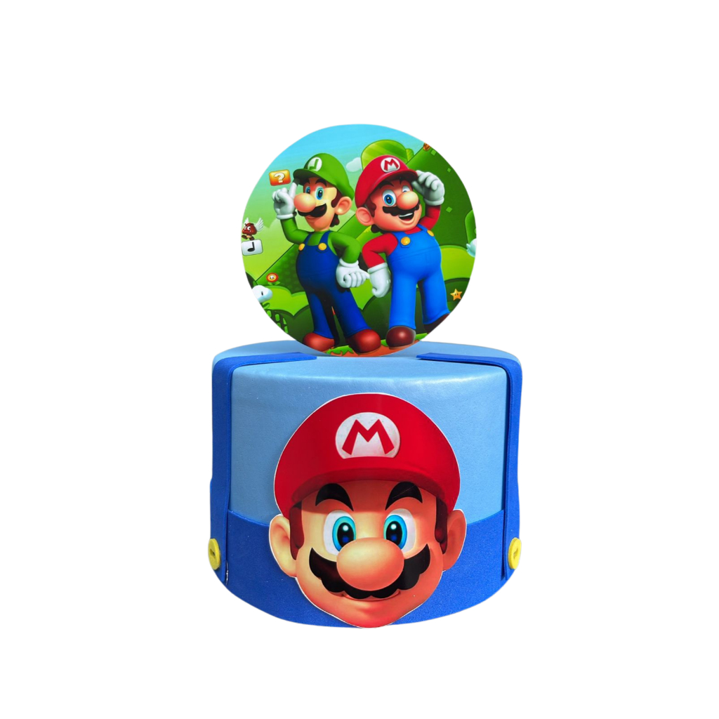 MINI BOLO FAKE MARIO BROS em Oferta na Shopee