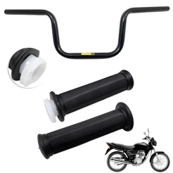 Kit Guidão com Manoplas CG Titan CG 125 150 Titan KS/ES 1999 até 2005 Preto