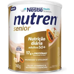 Complemento Alimentar Nutren Senior Po Mix Frutas 740g