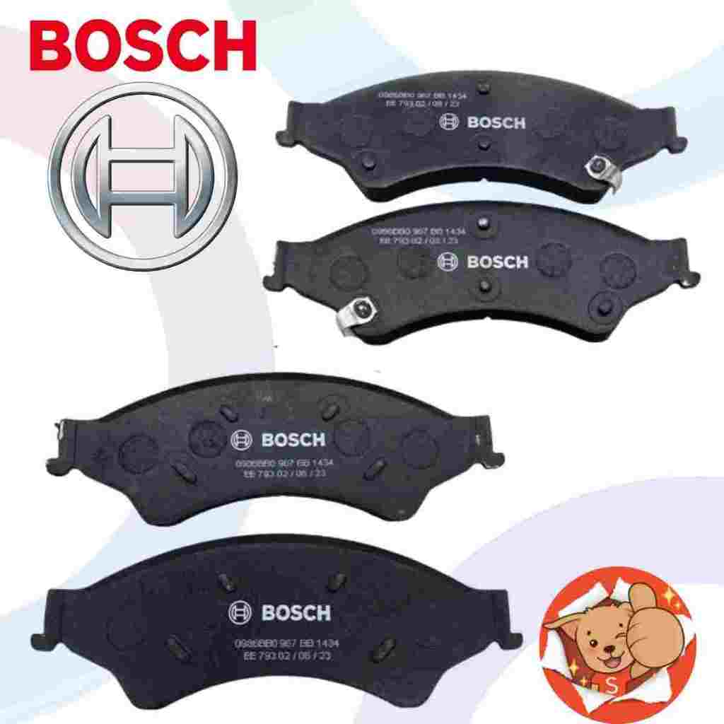 PASTILHAS FREIO DIANTEIRA ORIGINAL BOSCH RANGER 2.2 2.5 3.2 TDCI 2012 a 2019 TROLLER T4 4X4 2014/...