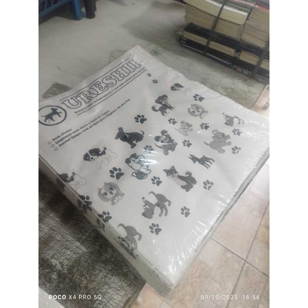 tapete higiênico feito de jornal pet aparas de 1 kilo e 2 kilos