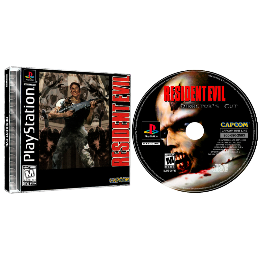 Jogo Resident Evil Para PS1 Playstation 1