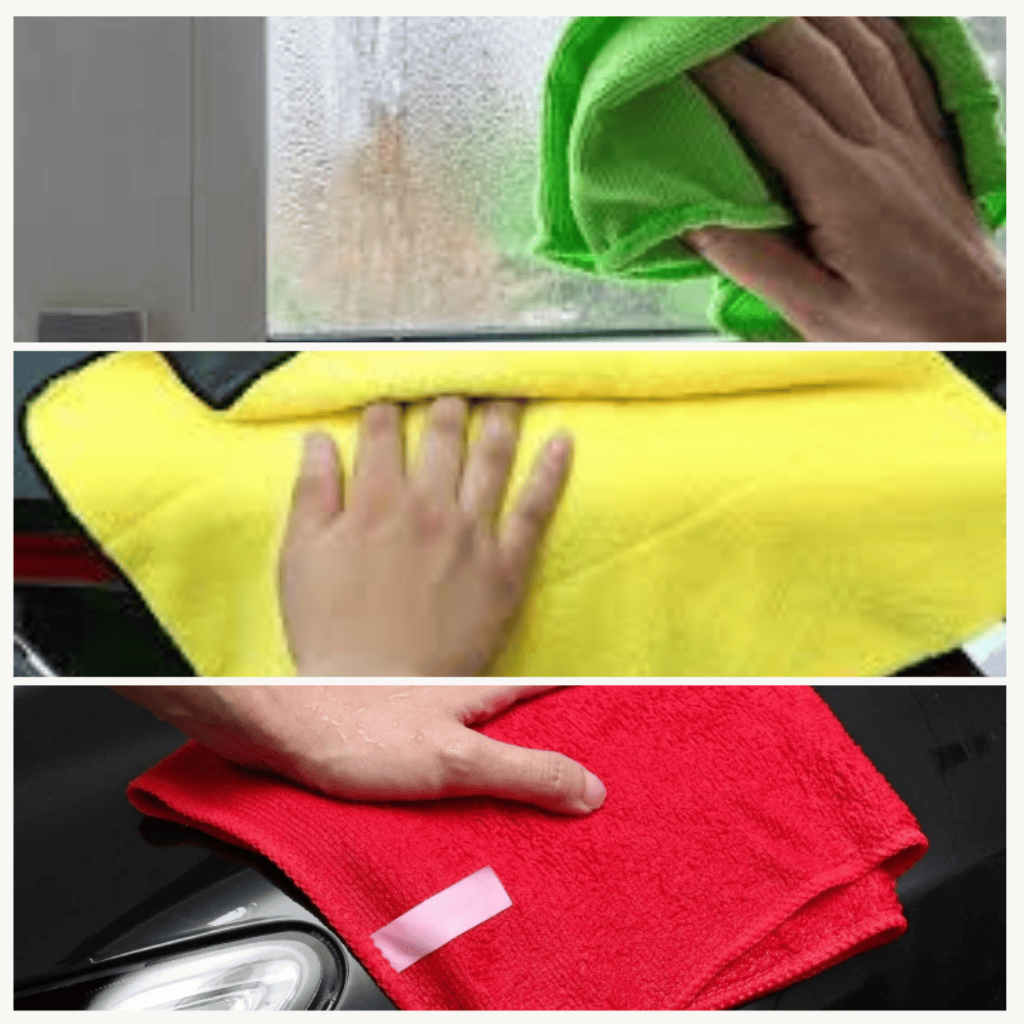 Detalhes do Kit com 3 - Pano Microfibra Flanela - 30 x 30cm - Neves - Multiuso - Limpeza Geral - Multicores