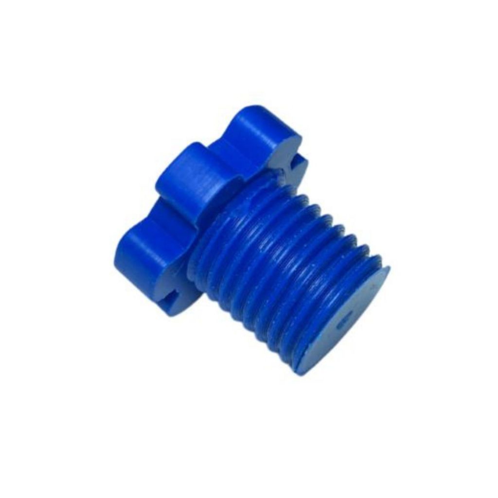 Parafuso Bujão Óleo Motor Silicone Azul Rosca 13 Mm
