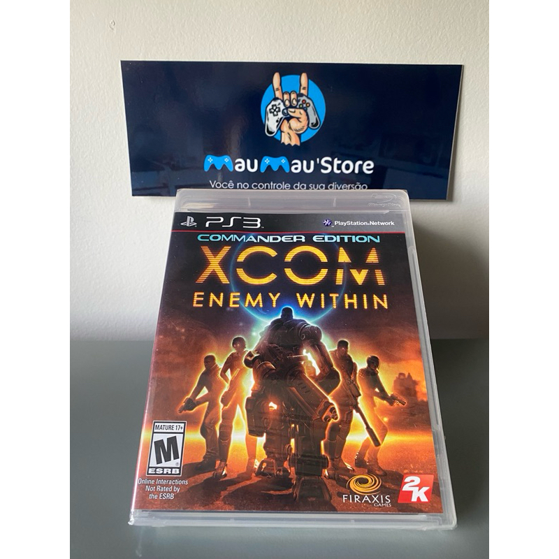 Xcom Enemy Within (Novo/Lacrado) PS3 - Original Mídia Física Jogos de Ação PlayStation 3