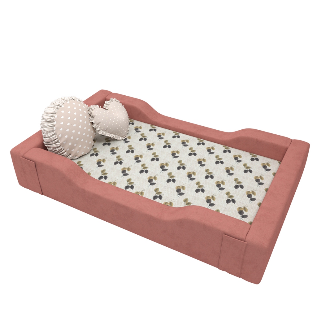 Berço montessoriano tipo cama montessoriana confortável 100% espuma para quartos infantis