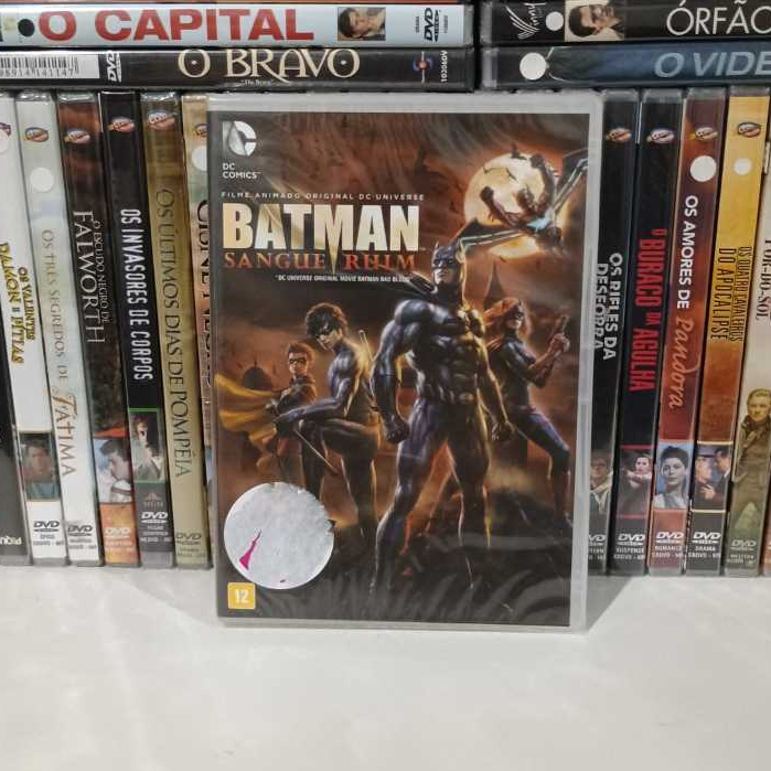 DVD BATMAN - SANGUE RUIM (LACRADO/DUBLADO)