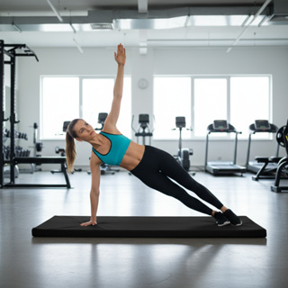 Colchonete 90x40x3 cm Para Academia Yoga Crossfit Pilates Espuma Grossa Impermeável Confortável em Oferta na Shopee