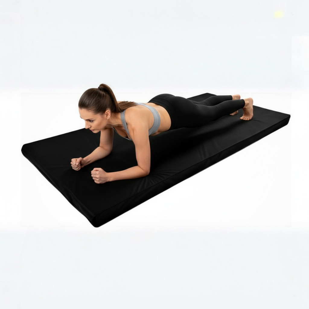 Colchonete 90x40x3 cm Para Academia Yoga Crossfit Pilates Espuma Grossa Impermeável Confortável