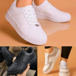 Tênis Casual Feminino Branco Masculino Conforto Premium Academia Leve Macio Original
