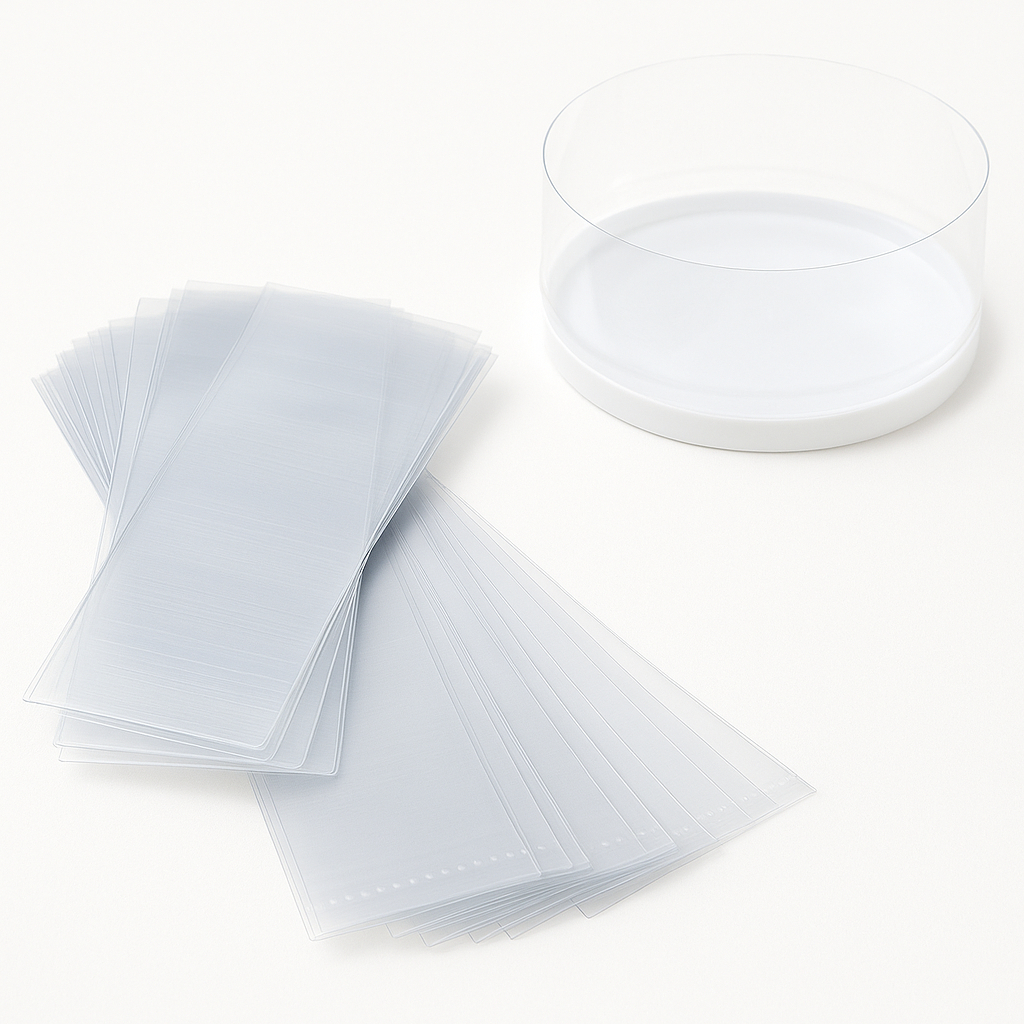 Lacre Termo Encolhível Tampa 85mm (incolor) - Kit 100 Uni