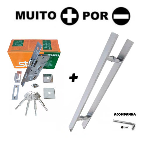 Puxador de Barra Chata: Onde Comprar | BuscaProdutos