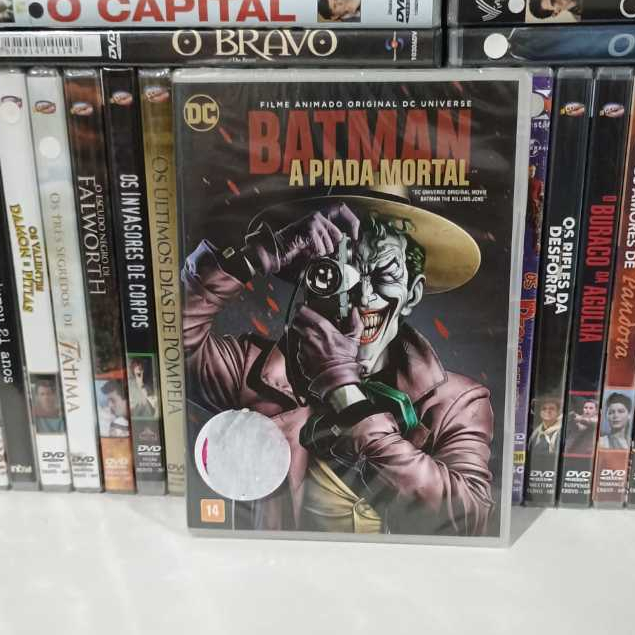 DVD BATMAN - A PIADA MORTAL (LACRADO/DUBLADO)