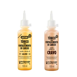 Kit Tônicos Gota Dourada: Tradicional e Cravo