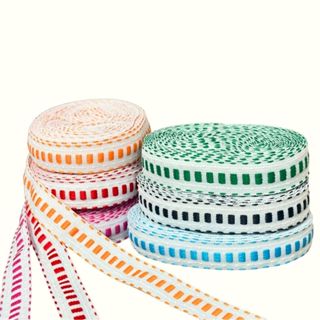 Kit 5  Passa Fita Falso  Com  10M Cada Com 16,5mm 100% Poliéster em Oferta na Shopee