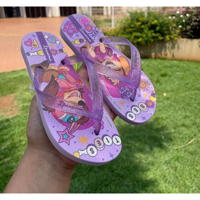 chinelo sandália Ipanema Jolie amores infantil 27307 em Oferta na Shopee