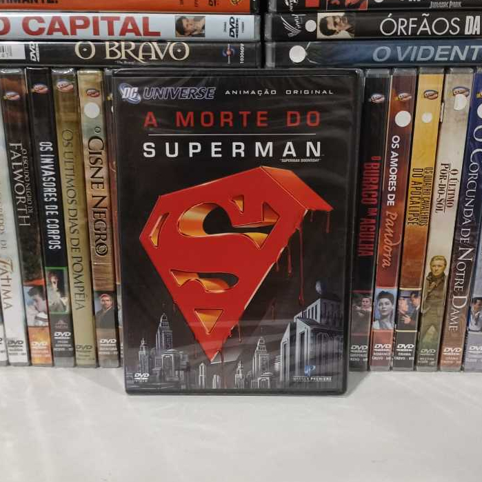 DVD A MORTE DO SUPERMAN (LACRADO/DUBLADO)